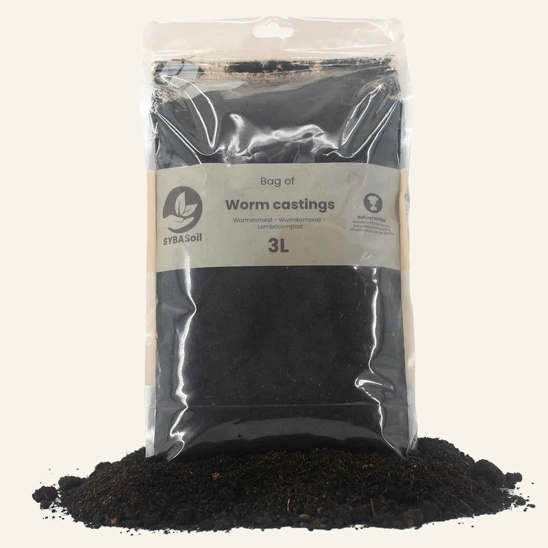 Vermikomposti (Worm castings) 3L pääkuva